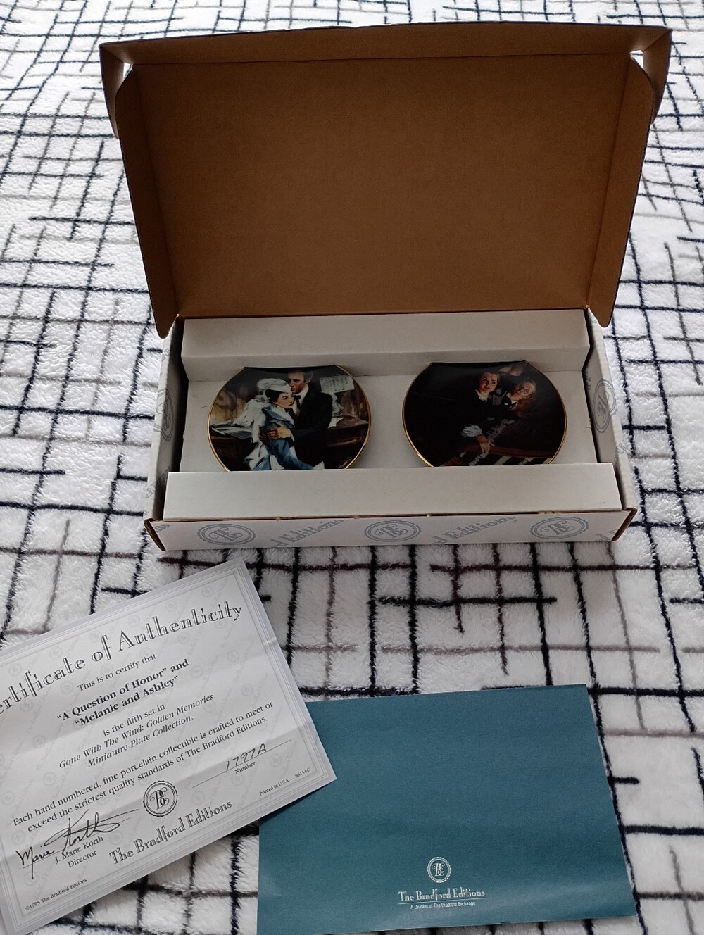 The Bradford Editions Collector Plates - Romantic Couple Set